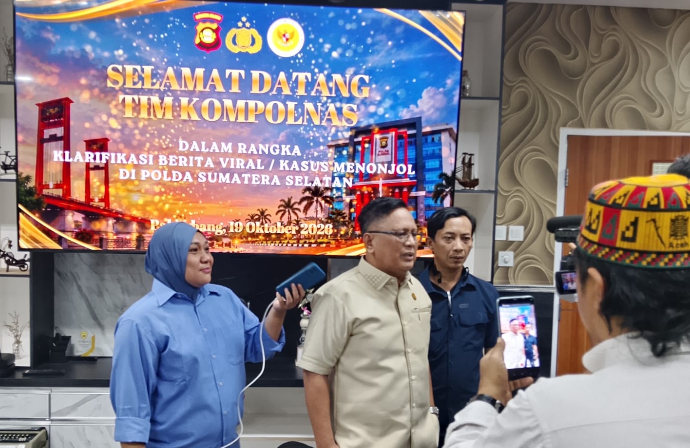 Koalisi Pers Sumsel Desak Kasus Pengeroyokan Wartawan Dituntaskan, Kompolnas Pastikan Penanganan Dievaluasi