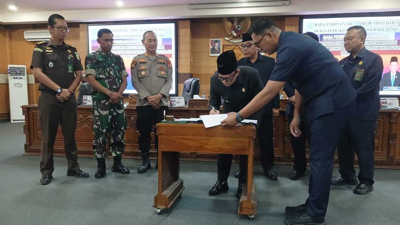 DPRD OKU Sahkan APBD Perubahan 2026 Sebesar Rp1,62 Triliun