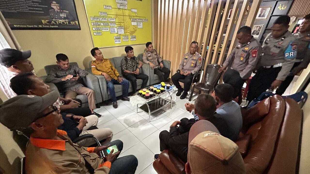Undang Kepala Desa di Dua Kecamatan, Polsek Pemulutan Ingatkan Potensi Karhutla