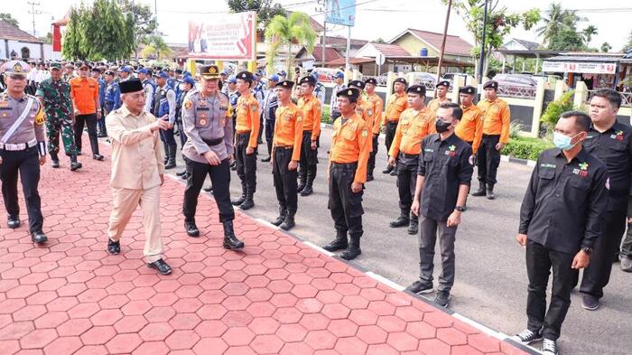 Apel Gelar Pasukan Ops Ketupat 2023, Ini Amanat Kapolri dibacakan Pj Bupati Muba