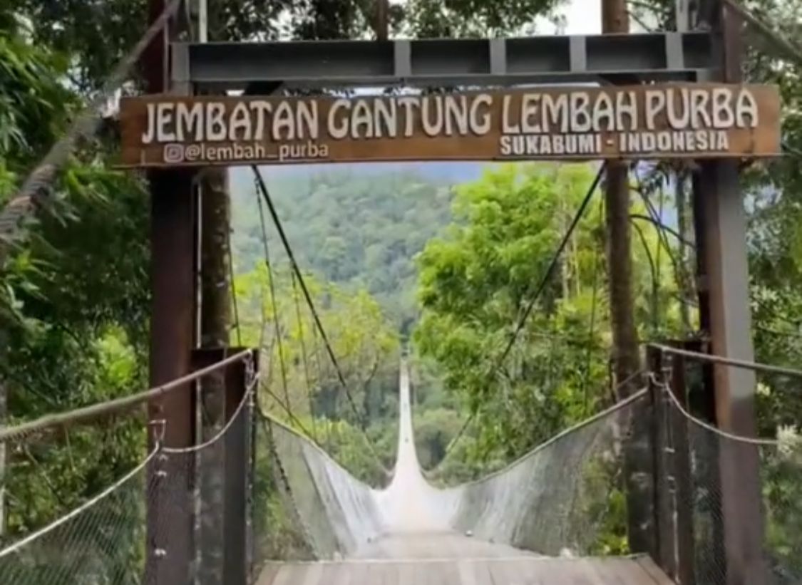 Wow, Jembatan Gantung di Lembah Purba Ternyata Jembatan Terpanjang di Asia Loh!