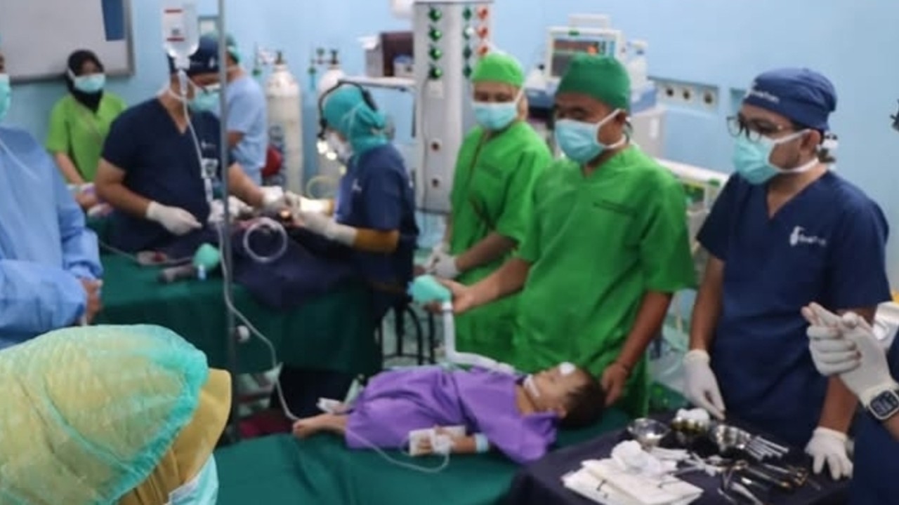 19 Pasien Bibir Sumbing Dibantu Operasi Gratis 