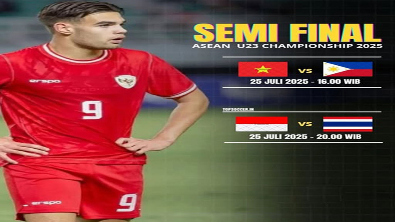 Timnas U-23 Indonesia Punya Waktu Istirahat Lebih Lama dari Thailand Jelang Semifinal AFF 2025