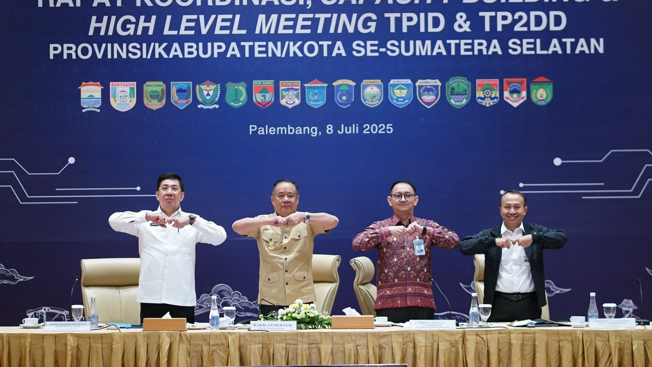Wagub Sumsel Cik Ujang Dorong Digitalisasi dan KAD sebagai Strategi Tangkal Inflasi Daerah
