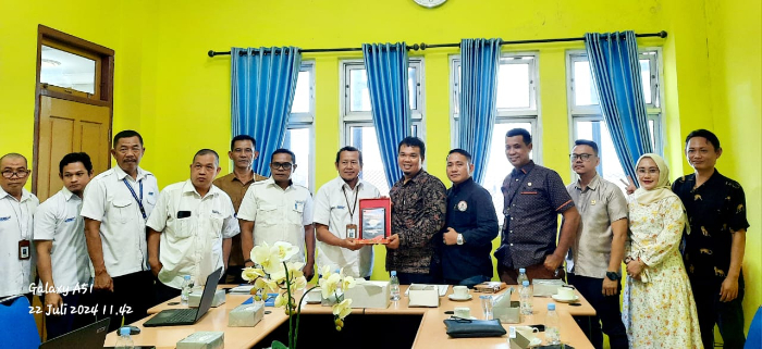 Sinkronisasi Data Lembaga Penyiaran, KPID Sumsel Silaturahmi ke Balmon Palembang