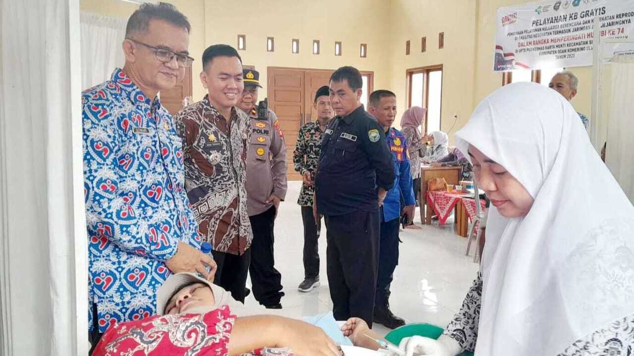 250 Akseptor di OKU Sumsel Manfaatkan Layanan KB Gratis