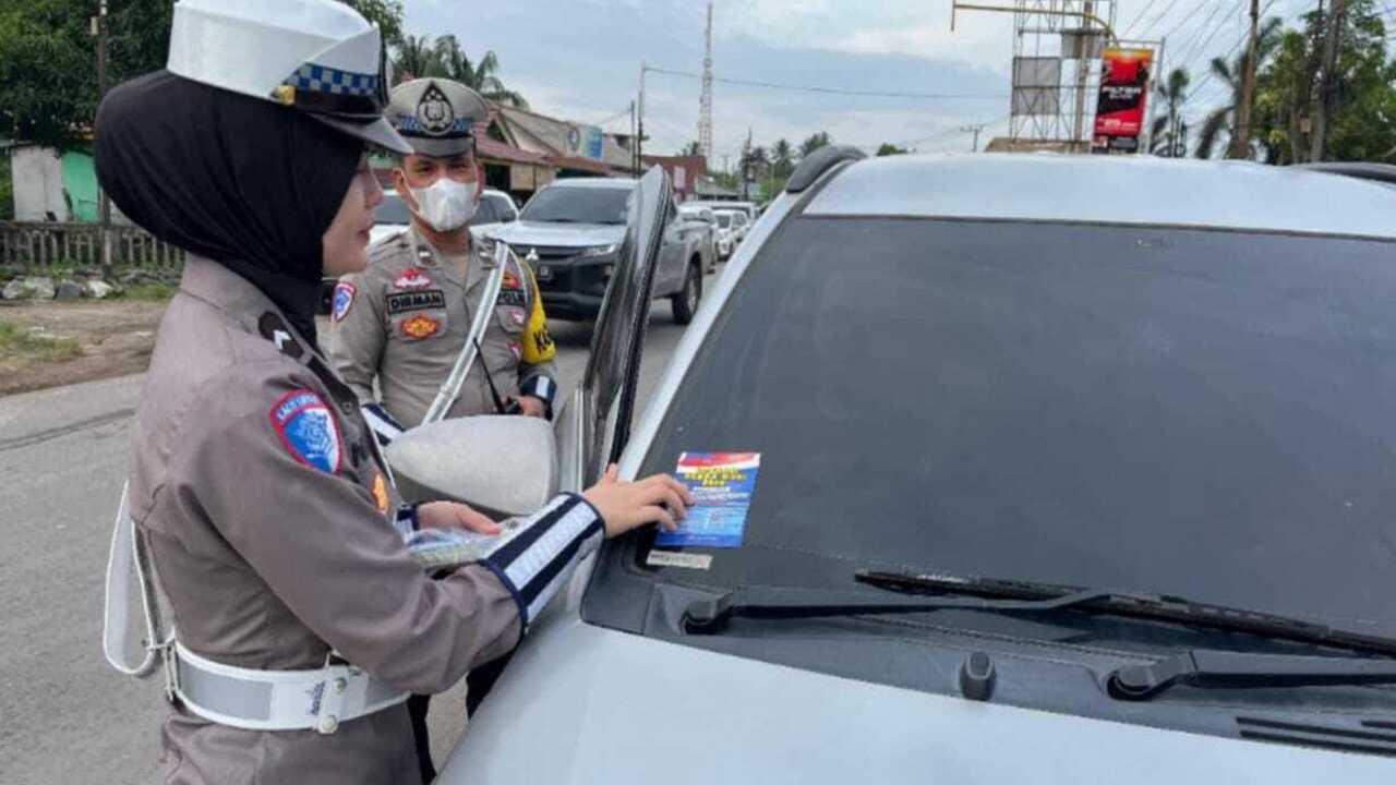 Satlantas Polres Ogan Ilir Gelar Satgas II Preventif Operasi Zebra Musi 2025