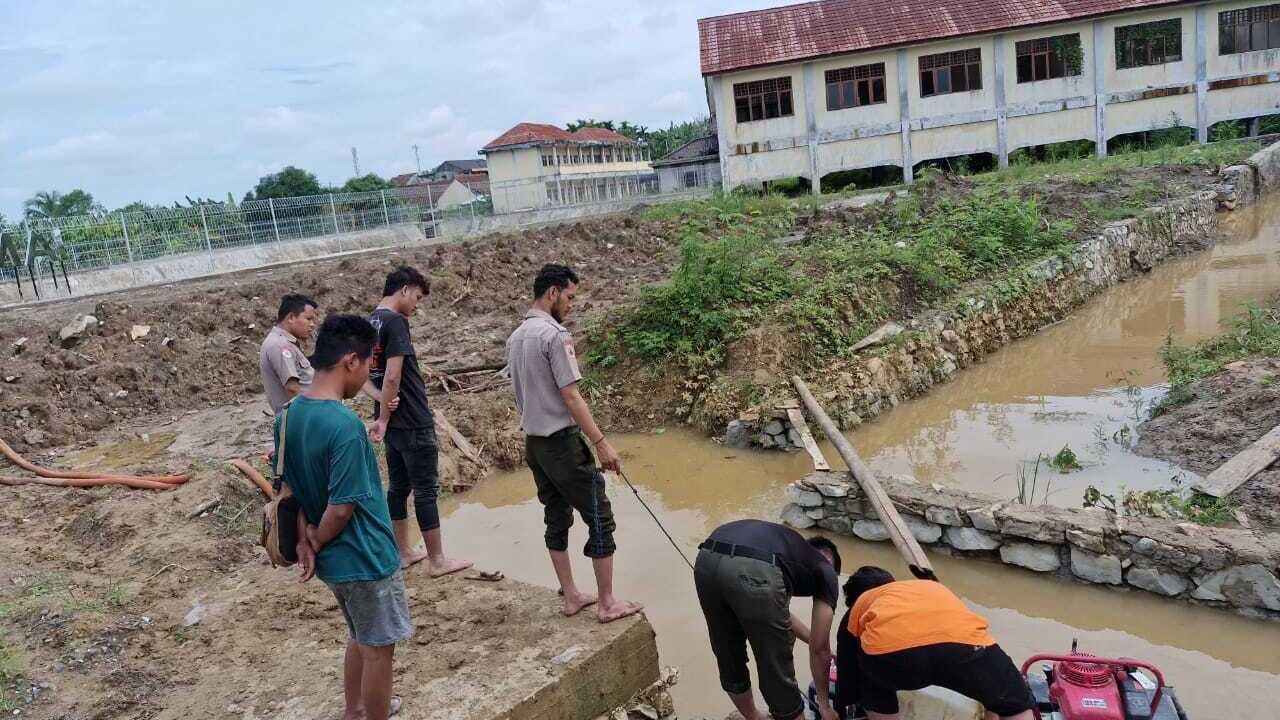BPBD OKU Ingatkan Warga Waspada Luapan Sungai Ogan