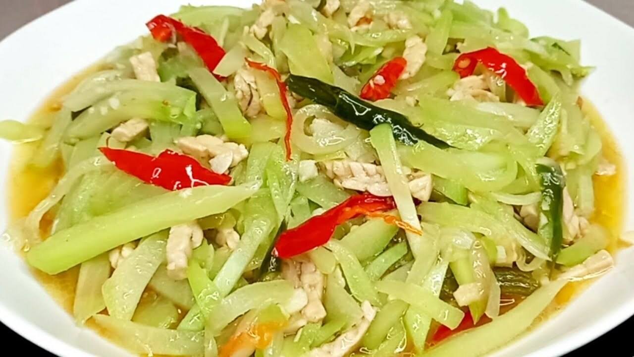 Lezat, Murah, dan Bergizi : Tumis Labu Siam Kembali Jadi Primadona di Meja Makan Keluarga Indonesia
