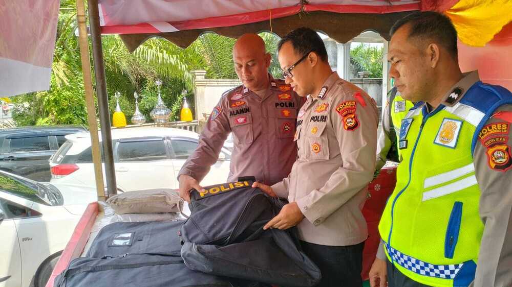 Nataru Hampir Tiba, Persiapan Operasi Lilin 2023 Polres OKI Semakin Mantap