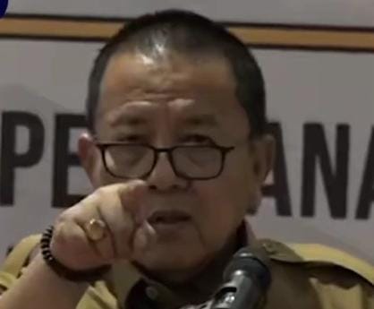 Gubernur Lampung Tunjuk dan Larang Wartawan Ambil Gambar Hingga Minta Hapus Vidio Liputan, Takut Viral Lagi ?