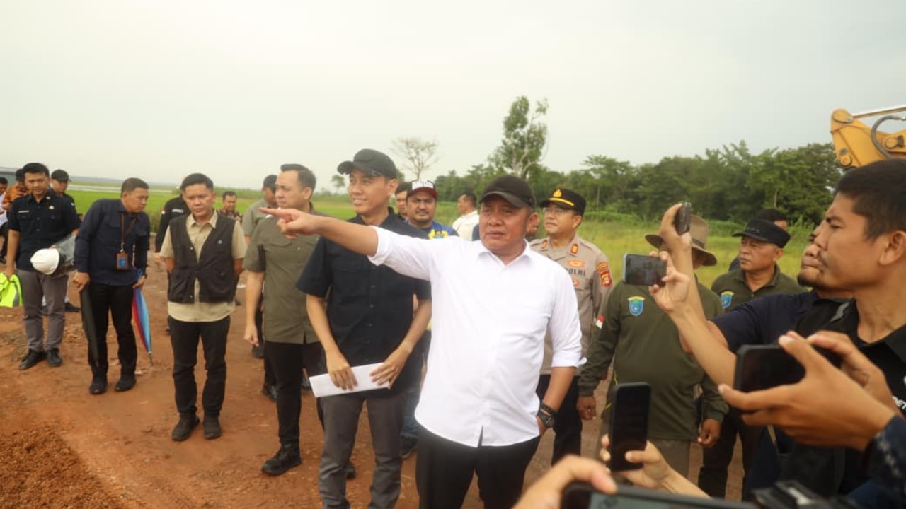 Kunker ke OKI, Herman Deru Dorong Percepatan Jalan Strategis Jejawi–Pangkalan Panjang