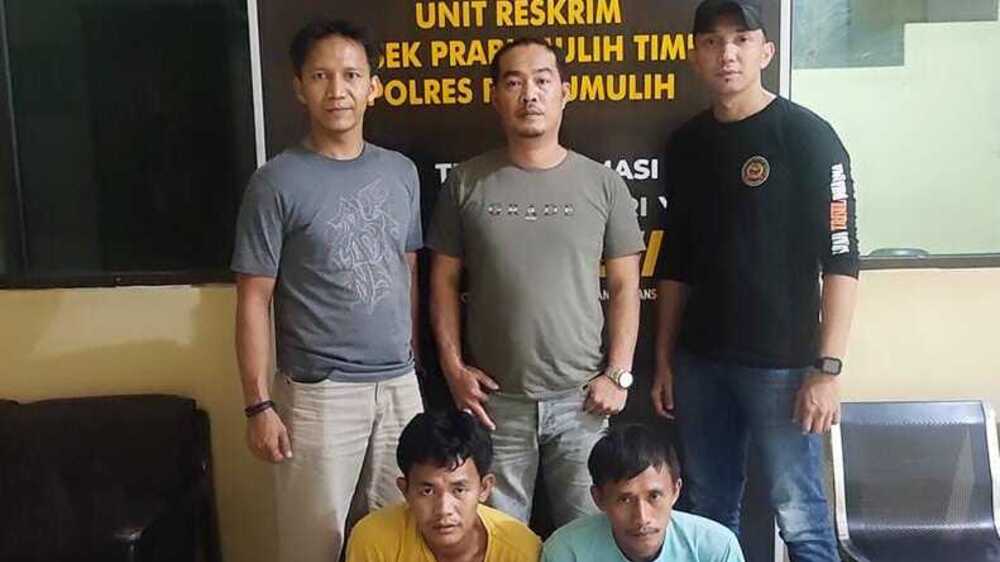 Mencuri di Tempat Bekerja, 2 Buruh Diringkus Tim Singo Prabu