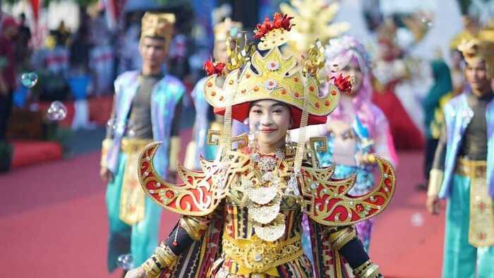 Meriah, Peserta Karnaval Budaya HUT RI ke-78 di Prabumulih Tampilkan Kostum Kreatif