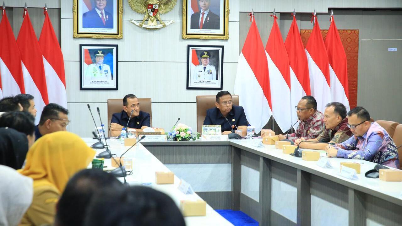 Pemprov Sumsel Matangkan Persiapan Sriwijaya Dempo Run 2025 Dipimpin Sekda Edward Candra