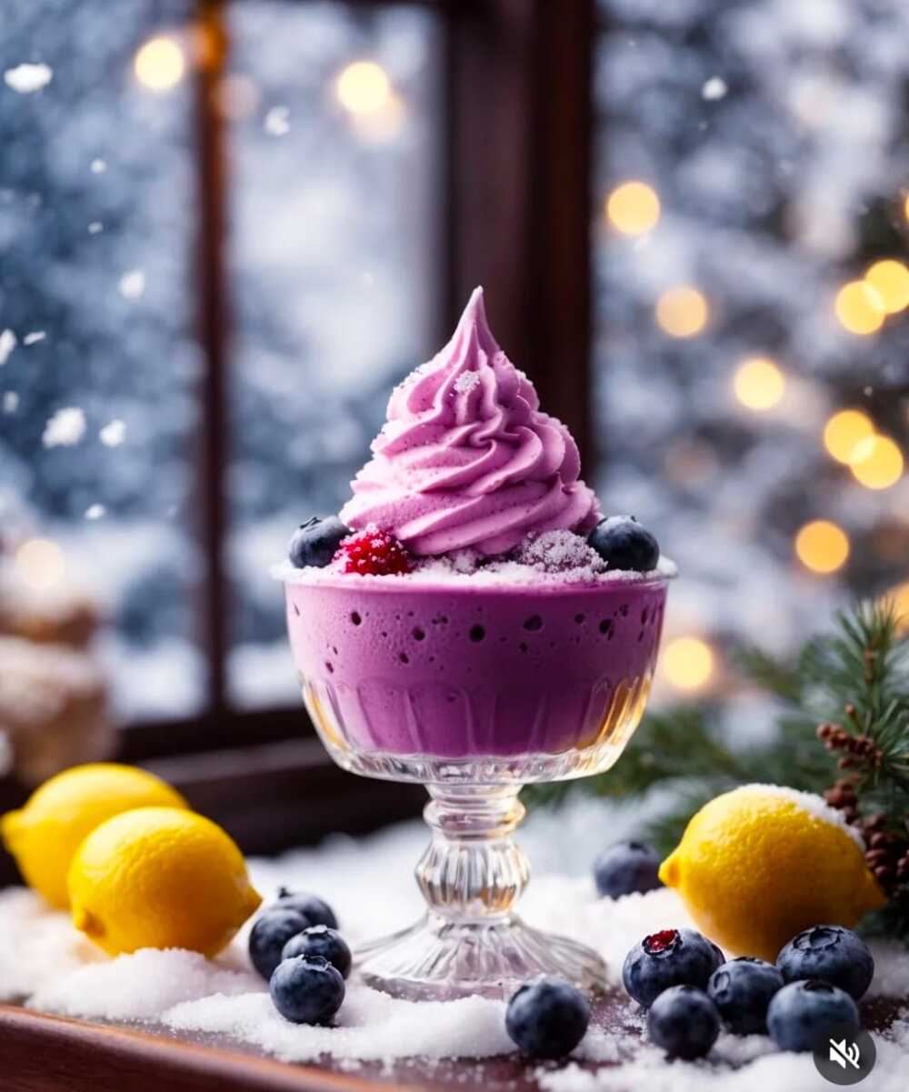 Kelezatan Terbaru Ice Cream Bluberry yang Membuat Sensasi Lumer di Mulut