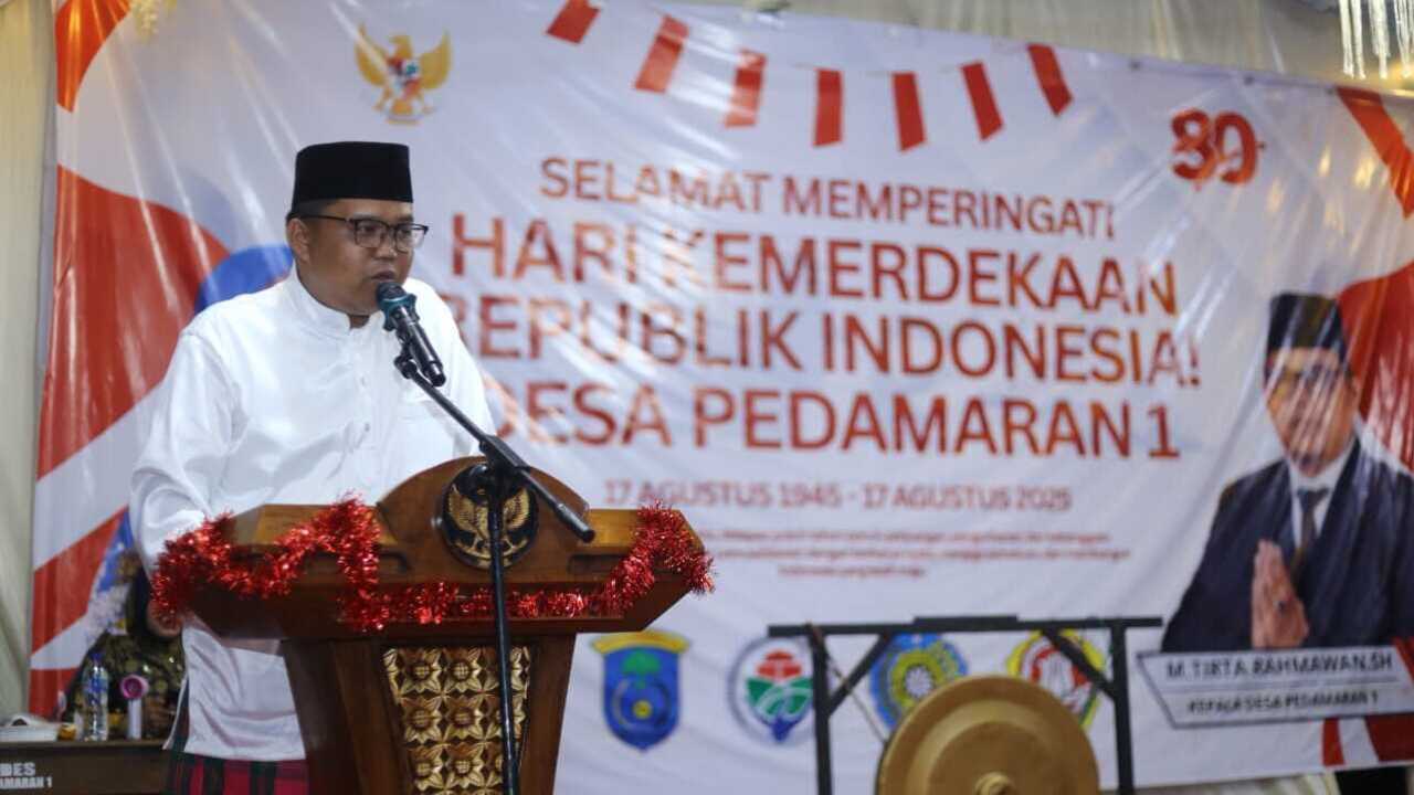 Puncak Resepsi Jadi Pesta Rakyat, Kades Pedamaran I : Bukan Sekedar Hiburan, Tapi Pengingat Jasa Pahlawan