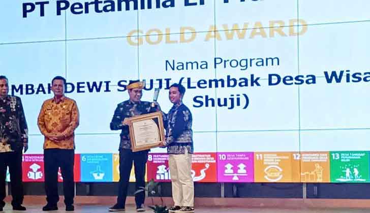 Pertamina EP Prabumulih Field Raih Penghargaan Emas di Ajang CSR & PDB Awards 2023