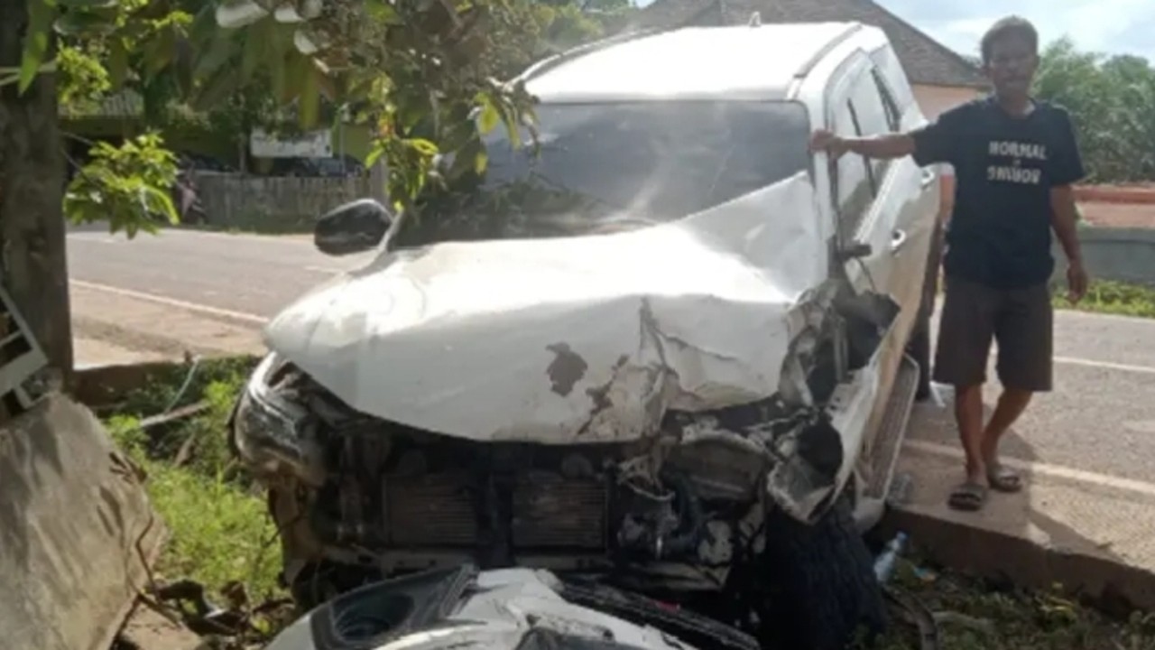 Satlantas Polres OKI Selidiki Kecelakaan Maut di Pangkalan Lampam