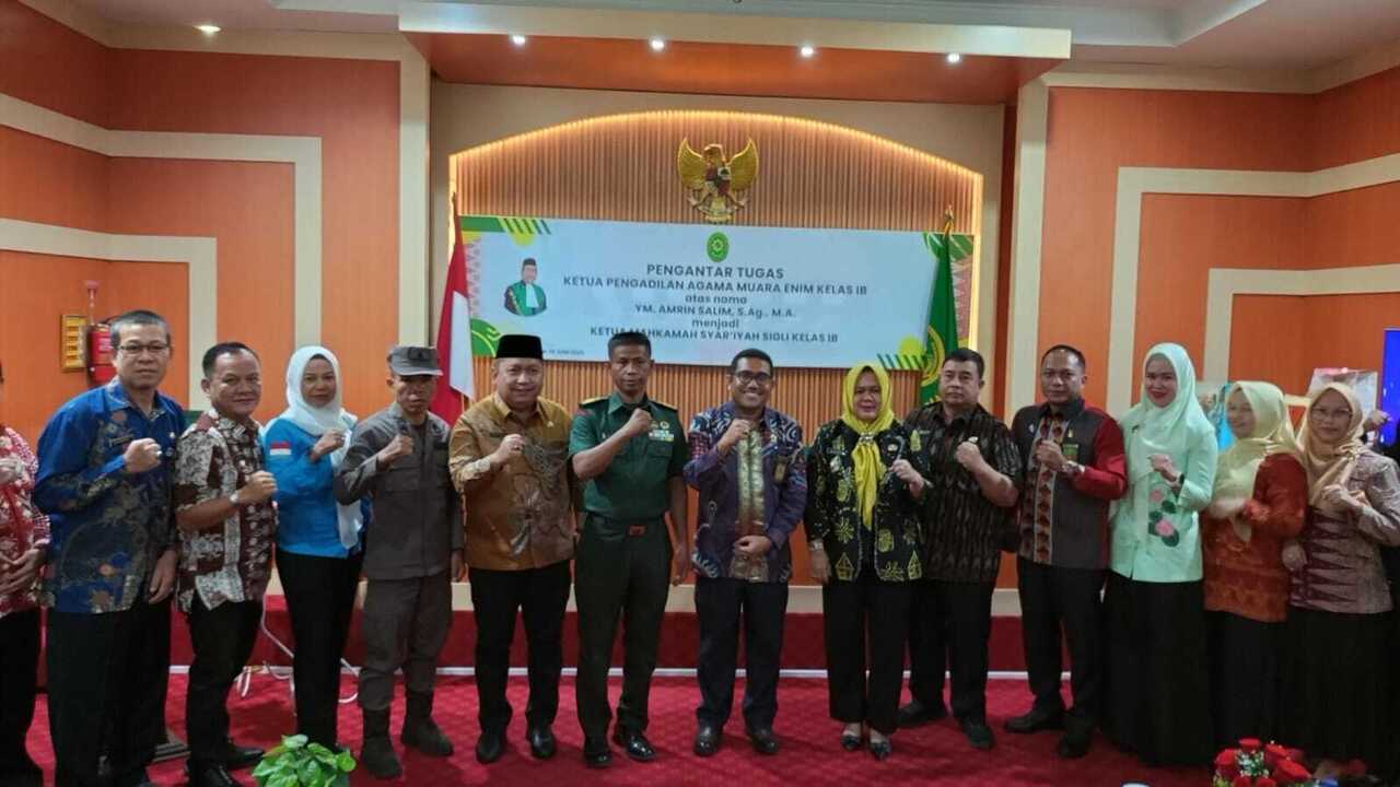 Apresiasi Jalin Komunikasi Baik PA dan Pemkab Muara Enim