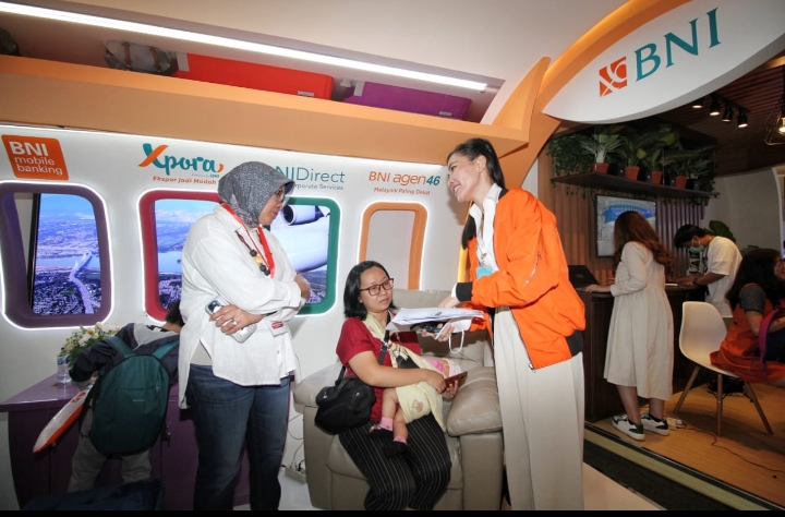 Partisipasi di FinExpo 2022, BNI Tebar Reward