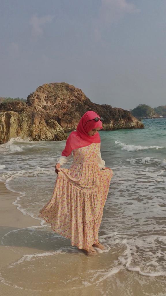 Ada Ombak yang Indah di Pantai Marina Kalianda di Lampung Selatan, Eksotisme Tersembunyi di Ujung Sumatera