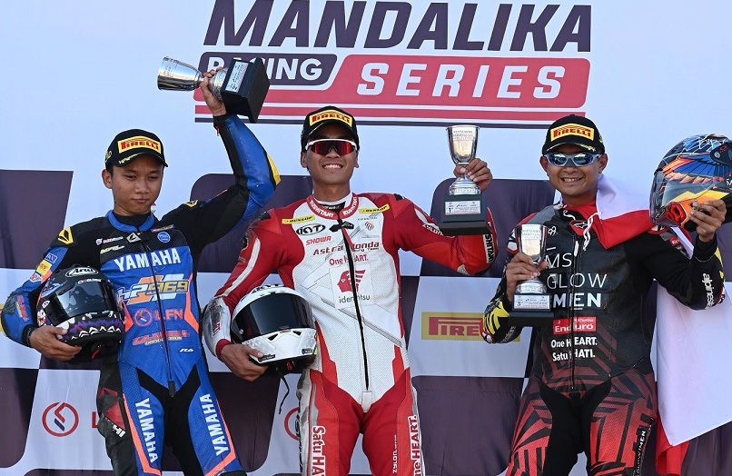 HUT RI ke-80 Jadi Saksi Gemilang Pebalap Astra Honda di Austria, Mandalika, dan Wonosobo