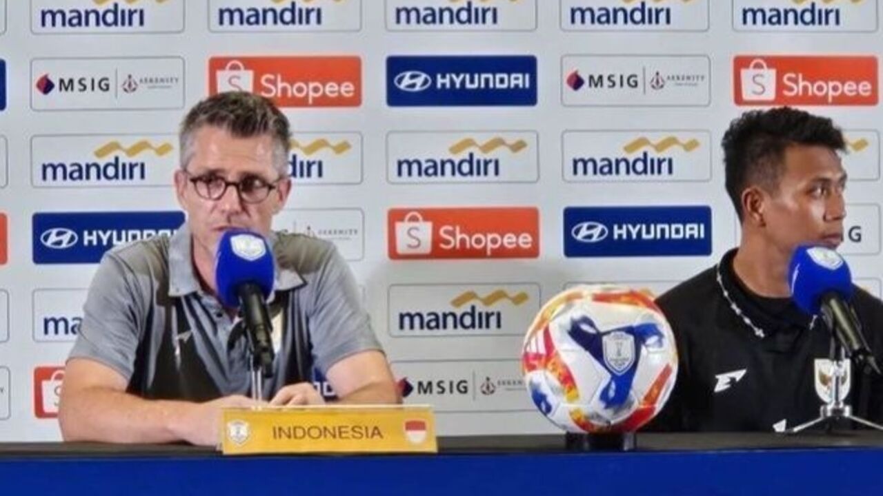 Alasan Gerald Vanenburg Absen di Jumpa Pers Usai Laga Indonesia vs Thailand di Piala AFF U23 2025