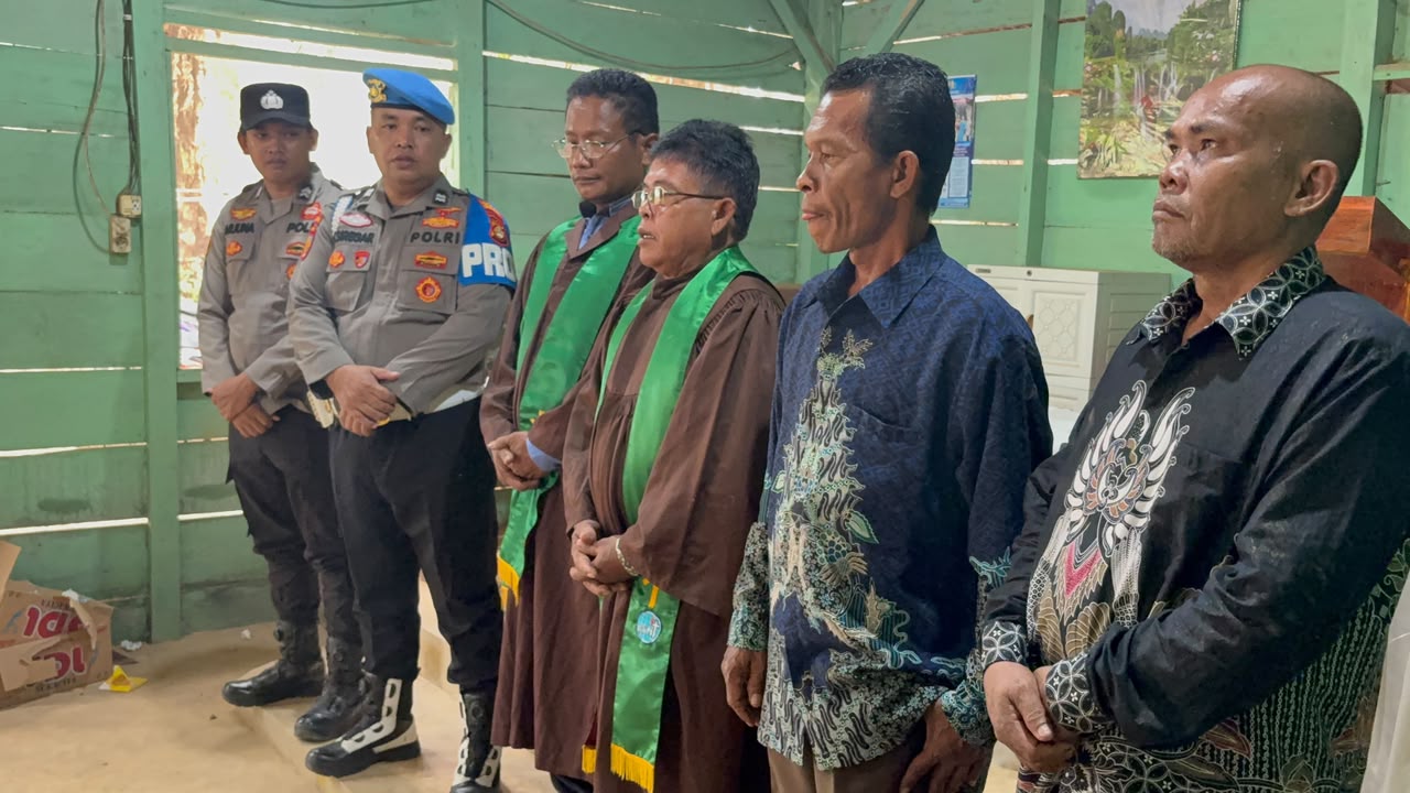 Sampaikan Imbauan Kamtibmas dan Pencegahan Karhutlah