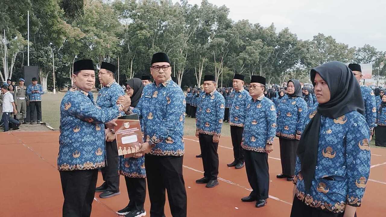 Rotasi Besar di Pemkab Banyuasin, 17 Pejabat Eselon II Resmi Dilantik, Ini Daftar Lengkapnya!
