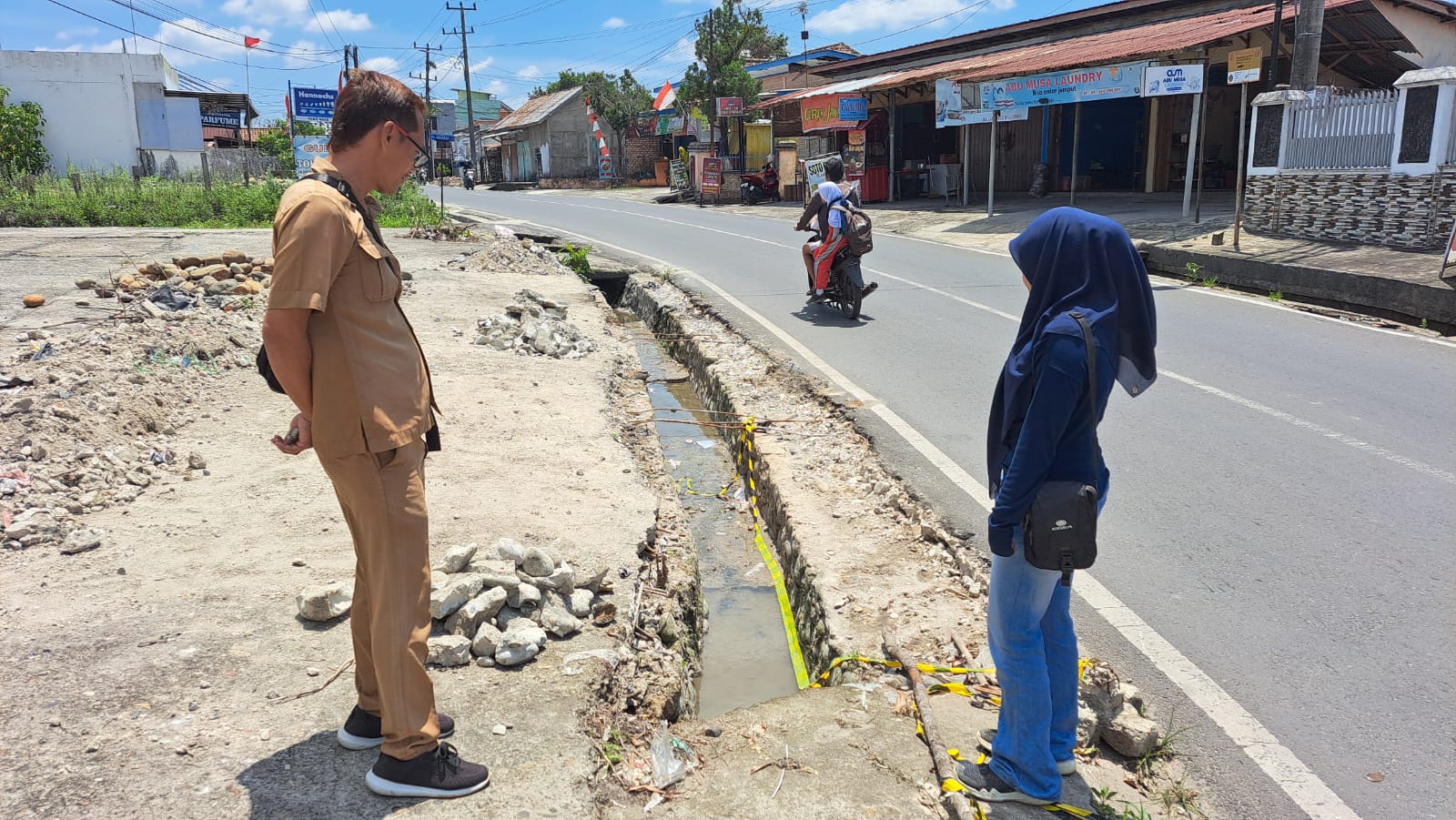 Pemkot Prabumulih Serius Tangani Masalah Banjir, Drainase Jalan Sumatera Mulai Direhabilitasi