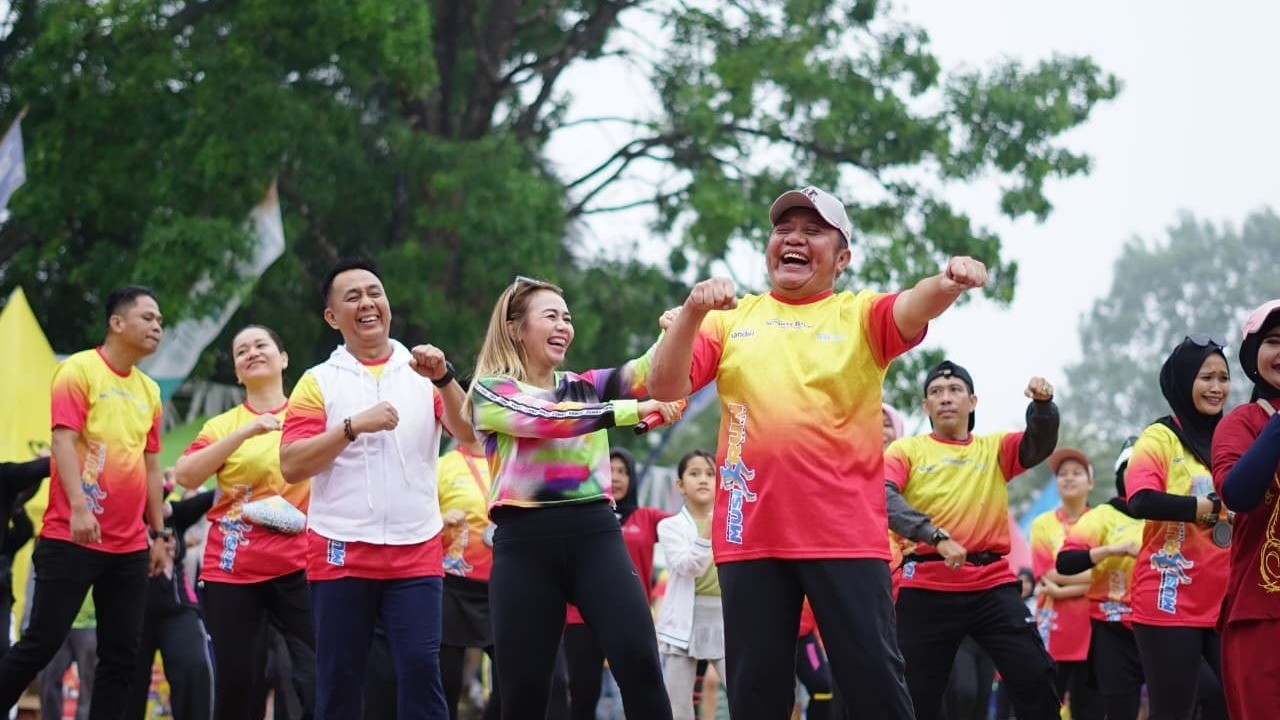 Feby Deru Tunjukkan Totalitas Lestarikan Tari Sumsel Lewat Reuni Sanggar Seni Cempako