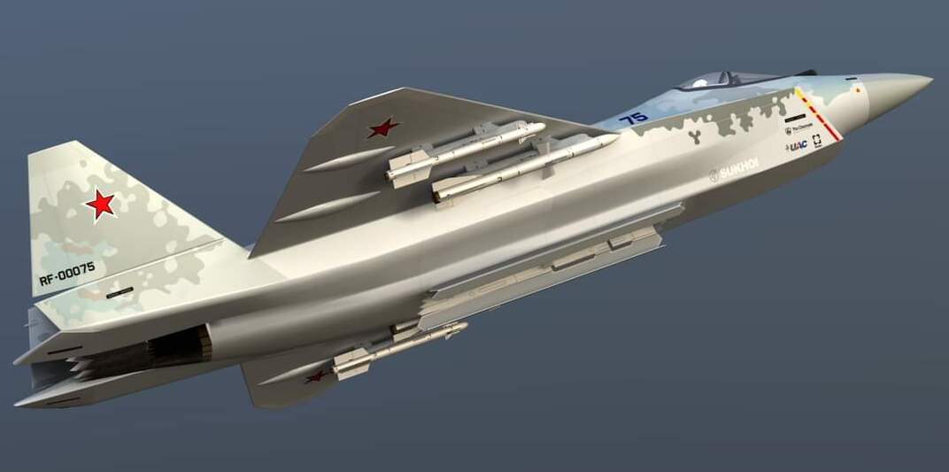 Su-75 Checkmate Rusia Jet Tempur Siluman Berbiaya Murah  Punya Kemampuan Tinggi
