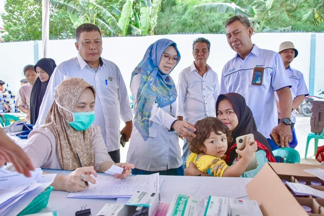 2.400 Warga Antusias Ikuti Pengobatan Gratis di Klinik Sehati Pusri 