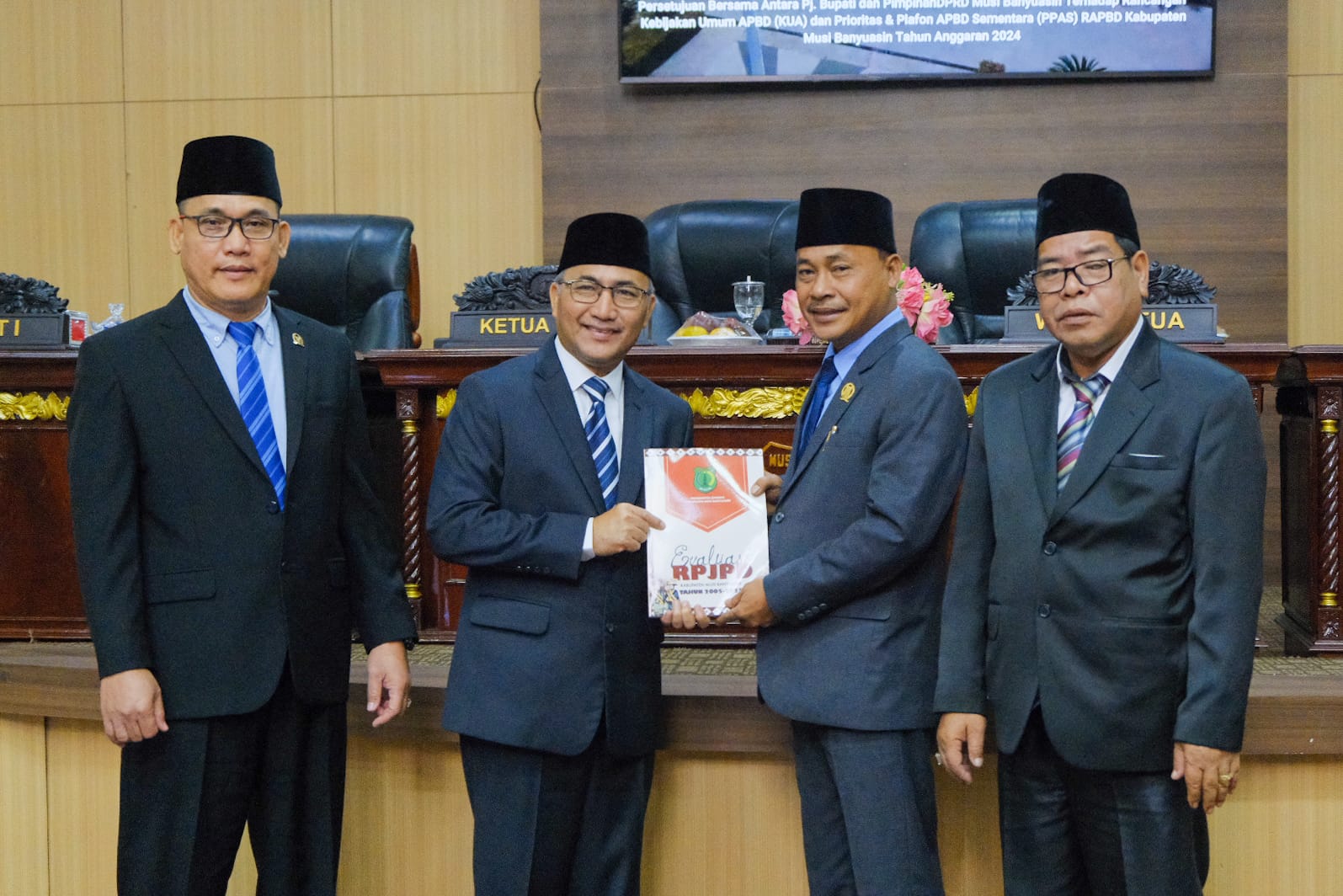 Pemkab - DPRD Muba Sepakati Jadwal Pembahasan Rancangan KUA dan PPAS-P RAPBD-P Muba TA 2023