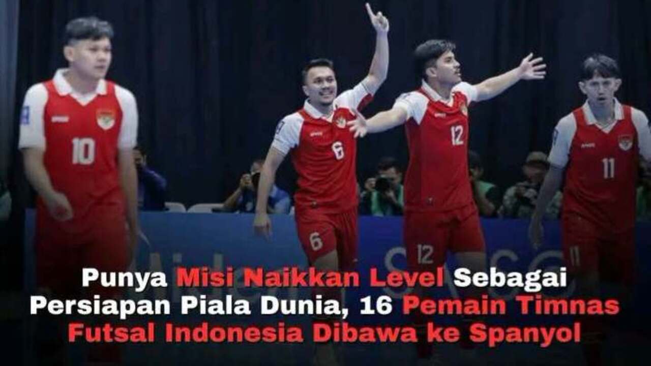 Dari Asia Menuju Dunia! Timnas Futsal Indonesia Peringkat 4 Asia.