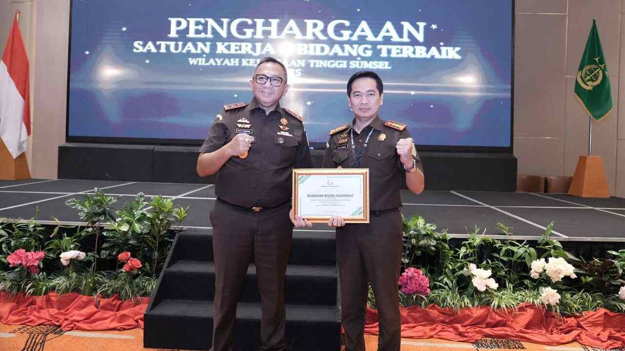 Toreh Prestasi Gemilang, Ini Sederet Capaian Kejari Palembang Tahun 2025