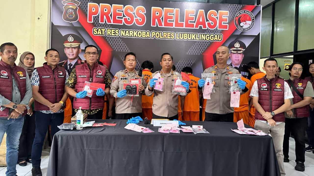 Dua Pengedar Narkotika Lintas Daerah, Disapu Tim Sat Narkoba Polres Lubuklinggau