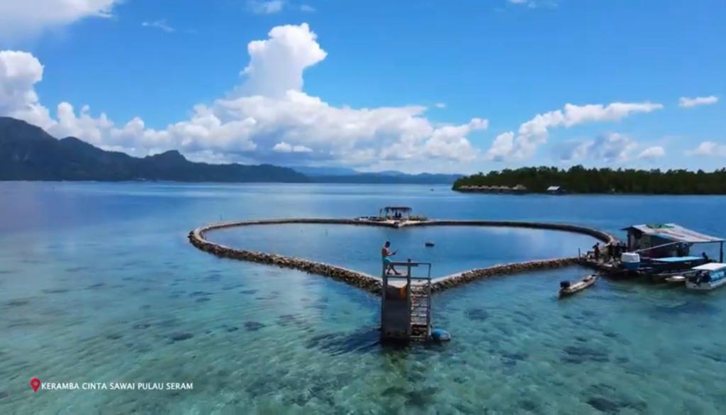  Jarak dan Waktu Menuju Keramba Cinta Sawai Maluku dari Kota Maluku