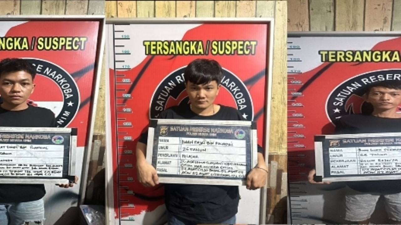 Polisi Bongkar Peredaran Sabu di Rumah Kontrakan