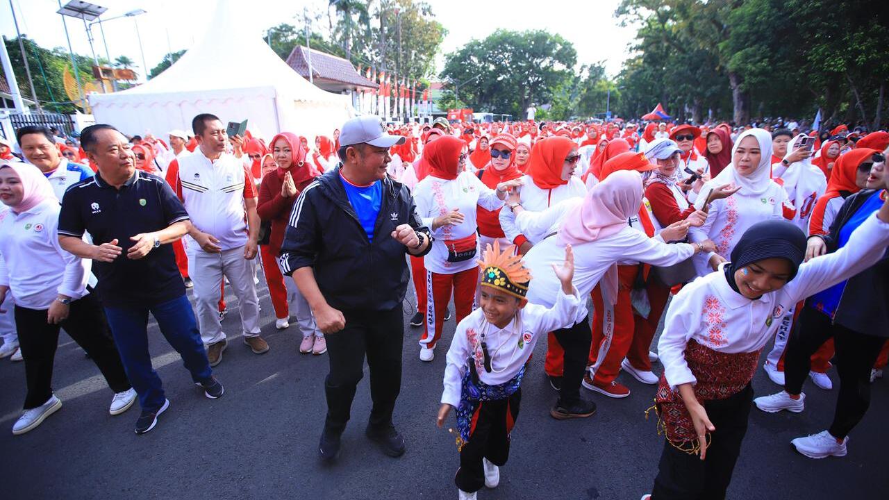 HUT ke-44 YJI Sumsel: Herman Deru Ajak Masyarakat Terus Bergerak Jaga Kesehatan Jantung