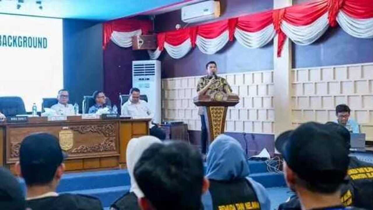 Bupati Ogan Ilir Panca Wijaya Akbar Lantik Pemuda Tani Nelayan se-Sumsel, Dorong Generasi Muda Jadi Petani 