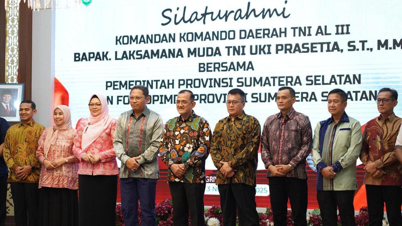 Pemprov Sumsel dan TNI AL Perkuat Kolaborasi Demi Pembangunan dan Keamanan Maritim