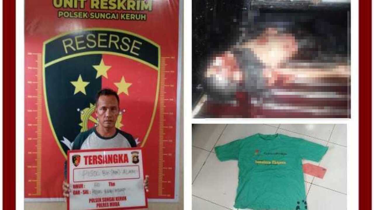 6 Tahun Buron Pelaku Pembunuhan di Sungai Keruh dibekuk