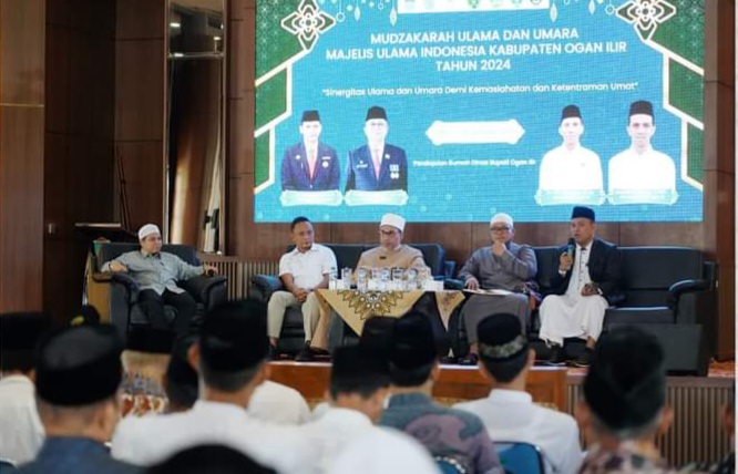 Pjs Bupati Ogan Ilir Buka Pelatihan Mudzakarah Ulama dan Umara MUI Tahun 2024