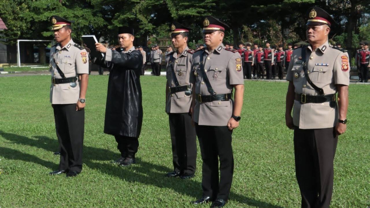 Polres Prabumulih Gelar Sertijab, Iptu Zulfadli Fajriansyah Resmi Jabat Kasat Intelkam