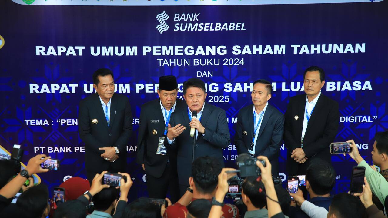 Hadiri RUPS BSB, Gubernur Herman Deru Dorong Reformasi Kinerja dan Strategi Bisnis
