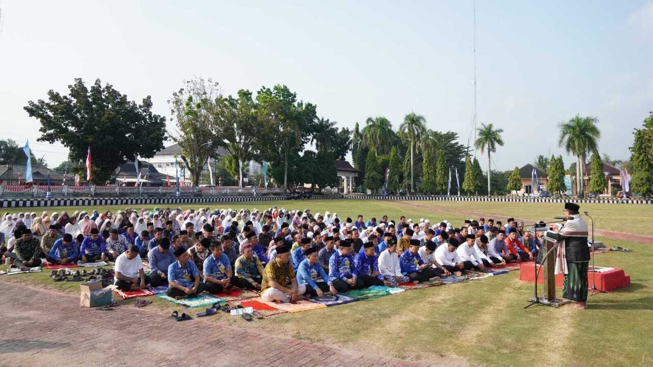 Ikhtiar Hadapi Kemarau, Pemkab OKI Ajak Warga Gelar Shalat Istisqa