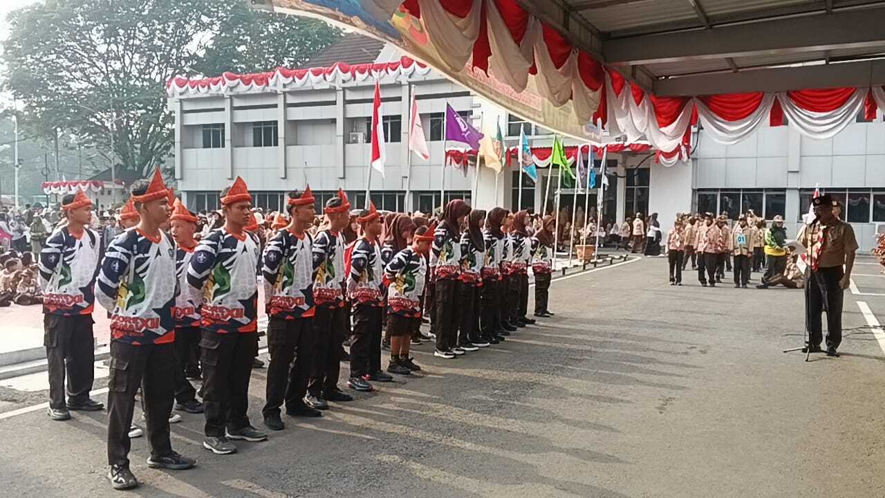 Peserta Jamnas Ke-XII 2026 Adu Ketangkasan