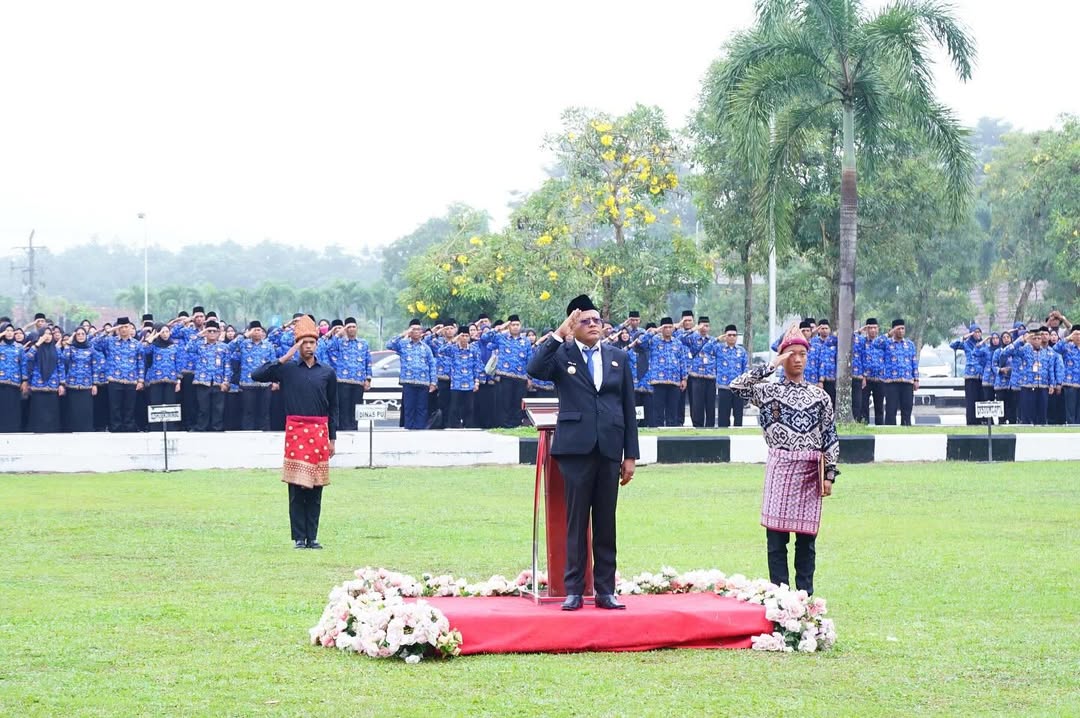 Pimpin Upacara Sumpah Pemuda ke-97 di Prabumulih, H Arlan: Pemuda Harus Jadi Pelopor Perubahan Positif